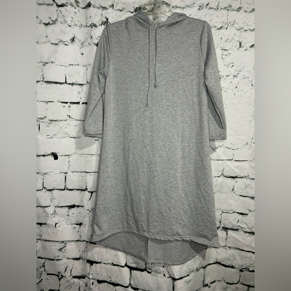 Urban Rose Hooded 3/4 Sleeve Dress